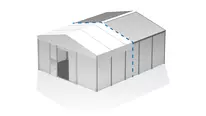 Grafik Leichtbauhalle kondenswassergeschützt